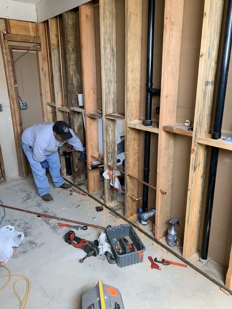 Commercial rough-in plumbing for Commercial Plumbing in Kalamazoo